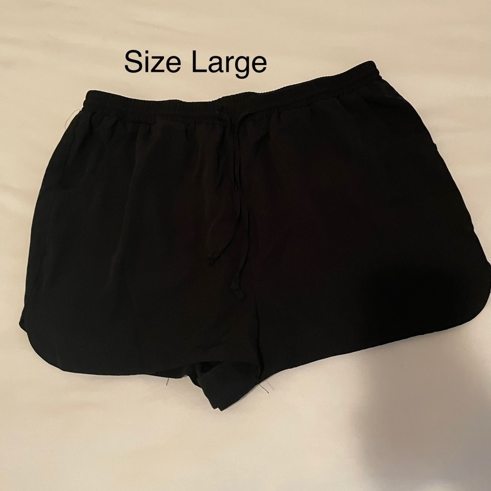 West Loop Black SZ Large Shorts NWOT